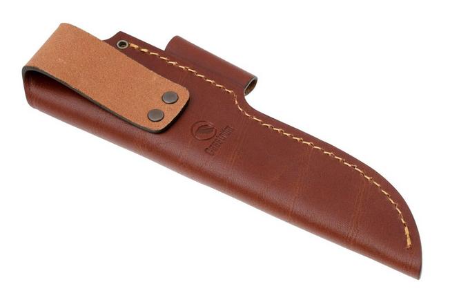 Afbeelding voor Casström Lars Fält Sheath 13081 Cognac, foedraal met firesteel-houder