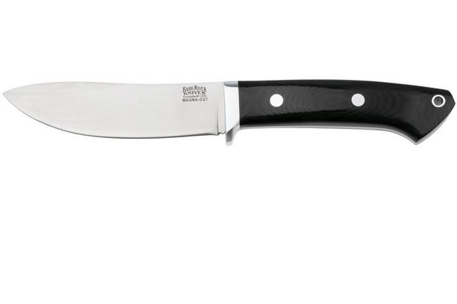 Bild für Bark River Classic Semi Skinner BR-02-182-021 CPM MagnaCut, Black Linen Micarta, Bushcraft Messer