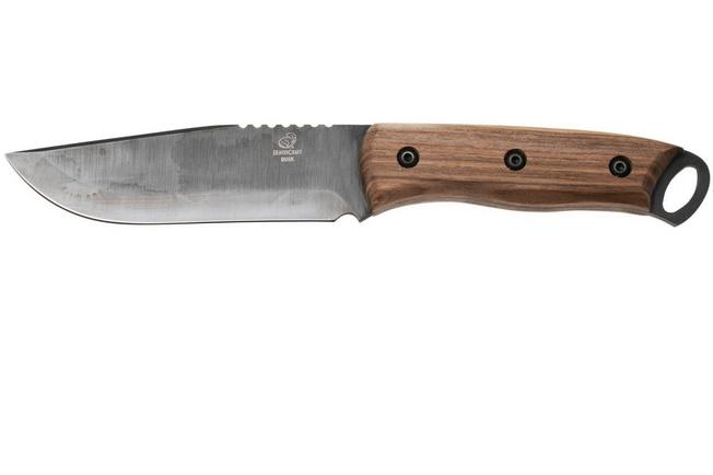 Image for Beavercraft Dusk BSH4_F, Black 1066, Walnut, bushcraft knife