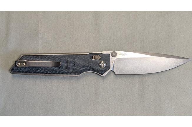 Immagine per Real Steel Sacra, 7711D Denim Micarta, K110, coltello da tasca