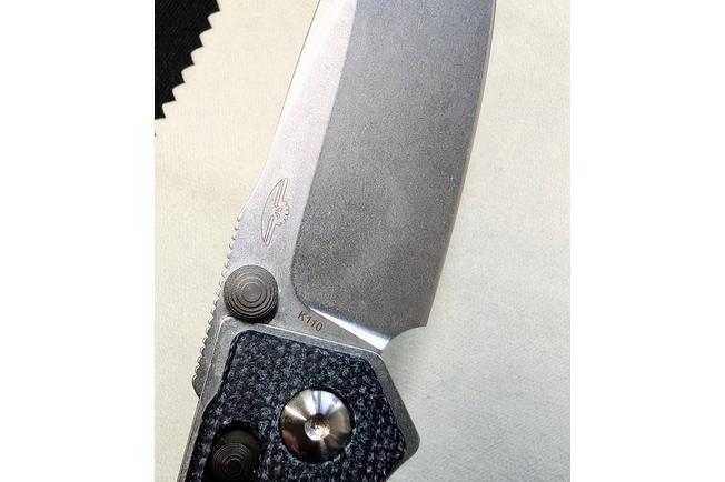 Immagine per Real Steel Sacra, 7711D Denim Micarta, K110, coltello da tasca