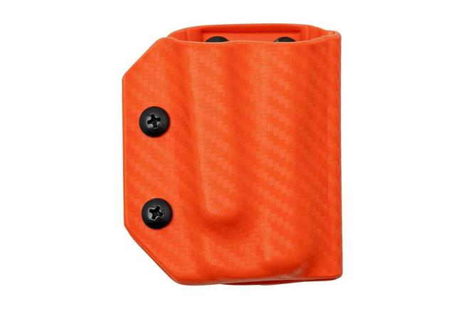 Image for Clip And Carry Kydex Sheath Gerber Suspension NXT, Carbon Fiber Orange GSUSP-NXT-CF-ORNG belt holster