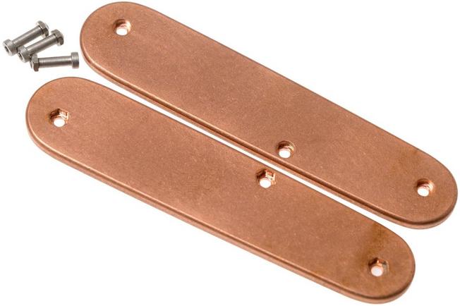 Image for Flytanium Victorinox Cadet Scales, copper flat