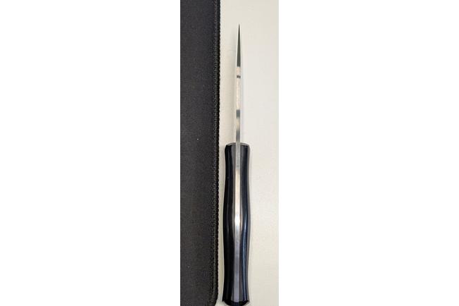 Image for Casström No. 8 SFK Flat 12820, Black Micarta, bushcraft knife