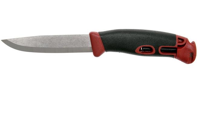 Image for Morakniv Companion Spark 13571 Red, bushcraft knife with firesteel