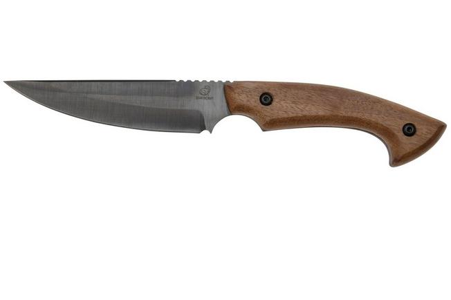 Image for Beavercraft HGK6 Black 1066, Walnut, fixed knife