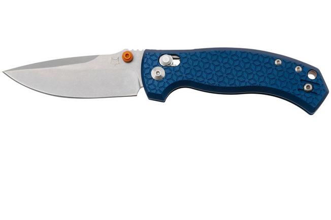 Image for Fox Anzu FX-560 ALOR, CPM MagnaCut, Blue Aluminium, pocket knife