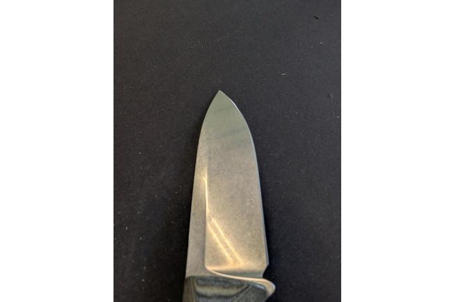 Image pour White River Knives Ursus 45 MagnaCut Black & OD Green Linen Micarta couteau de bushcraft