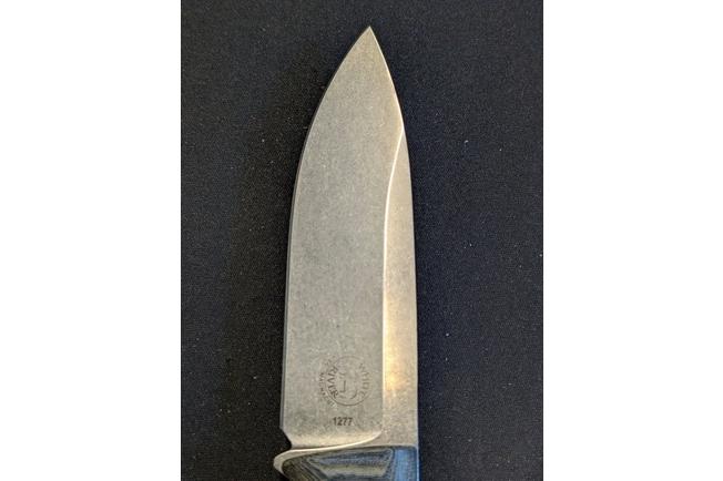 Image pour White River Knives Ursus 45 MagnaCut Black & OD Green Linen Micarta couteau de bushcraft