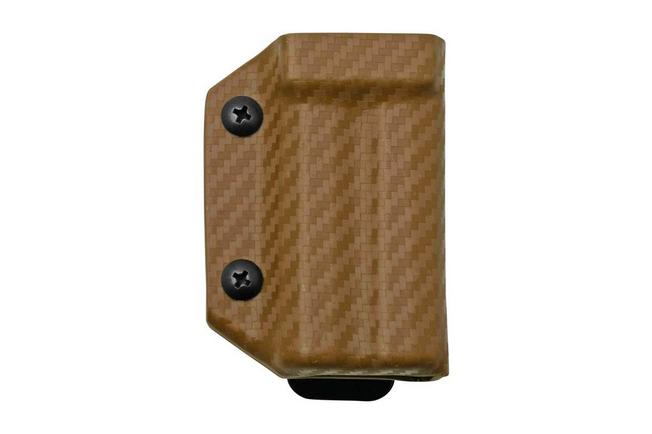 Afbeelding voor Clip And Carry Kydex Sheath Leatherman Charge Plus, Carbon Fiber Brown LCHARGE-CF-BRN riemholster