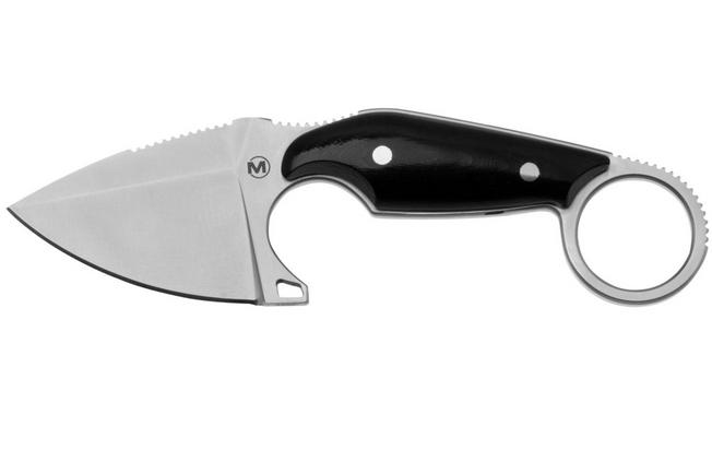 Afbeelding voor Böker Magnum Enki 02BM0001 Satin 440B, Black Micarta, vaststaand mes, Engelbert Czaja design