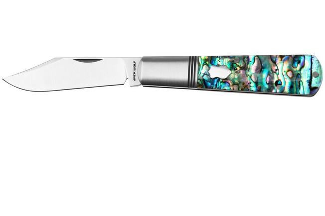 Immagine per Jack Wolf Gateway Barlow GW-BAR-02-ABALONE Satin 14C28N, Abalone, coltello da tasca