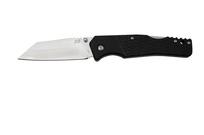 Image for Schrade Ultimatum, 1159318 black G10 pocket knife