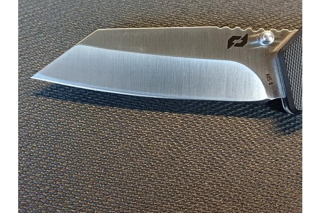 Image for Schrade Ultimatum, 1159318 black G10 pocket knife