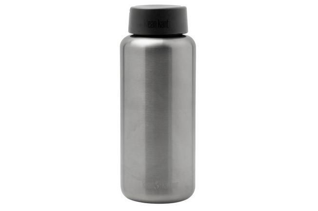 Image for Klean Kanteen Wide 1009495 Loop Cap Brushed Stainless bottle, 1180 mL