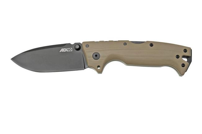 Image pour Cold Steel AD-10 Dark Earth CS28DDDEBK, couteau de poche, Andrew Demko design
