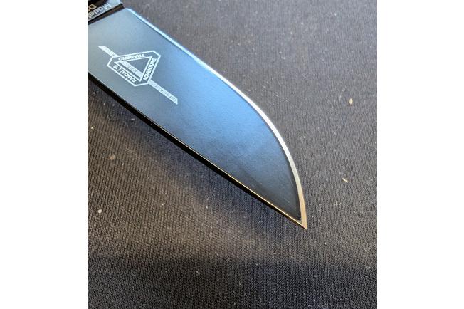 Afbeelding voor Ontario RAT-2 D2 carbonfiber, plain edge zwart, 8834