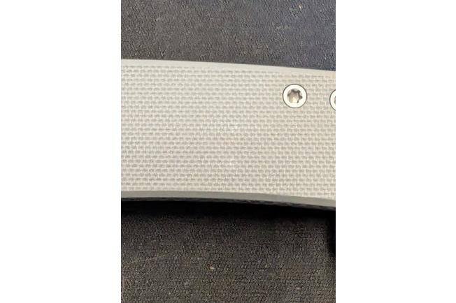 Afbeelding voor Vosteed Porcupine A2607 Gray PVD 14C28N, Gray G10, zakmes, Yue Dong design
