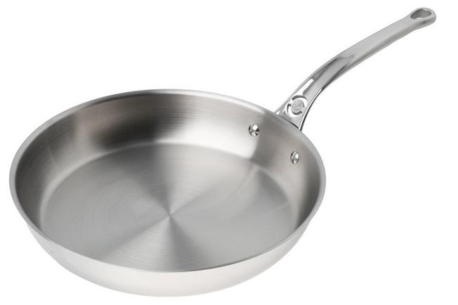 Image for de Buyer Milady 3412.28 stainless steel frying pan, 28 cm