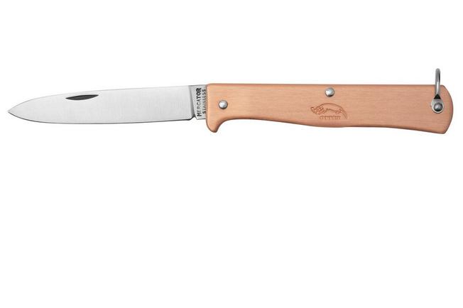Image for Otter Mercator 0-601 rg R -Small Copper Stainless pocket knife