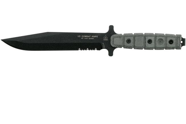 Image pour TOPS Knives US Combat Knife couteau outdoor, Serrated, US-01-SERR, Szabo-design