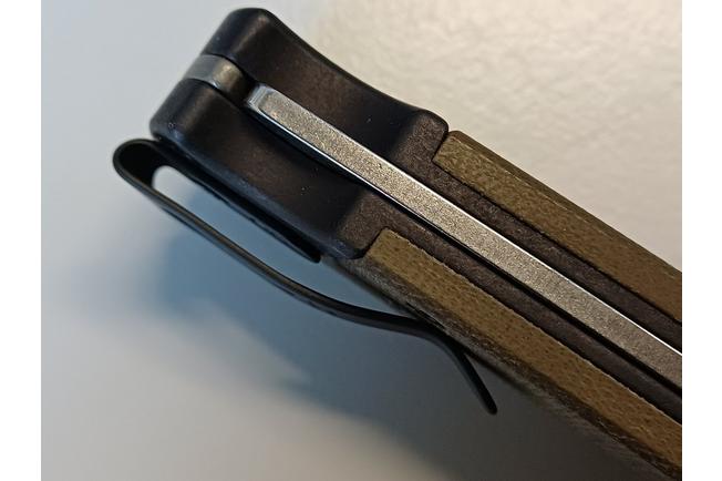 Image for Buck 112 Ranger Sport Pro Green Micarta 112GRS5 pocket knife