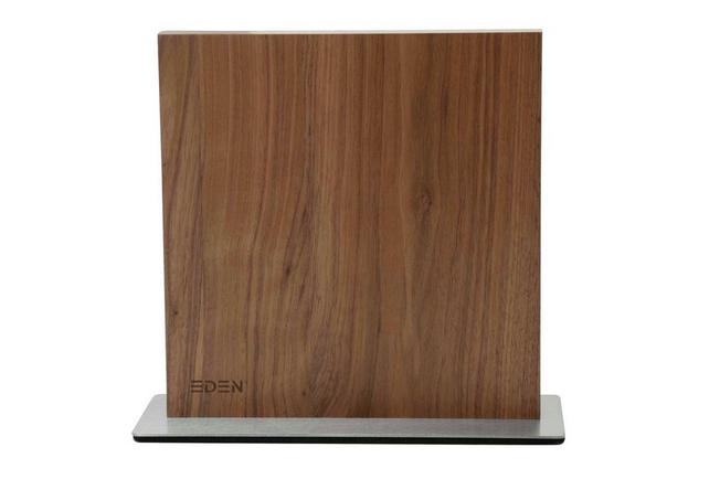 Afbeelding voor Eden Magnetic Knife Block EQB100 walnoothout
