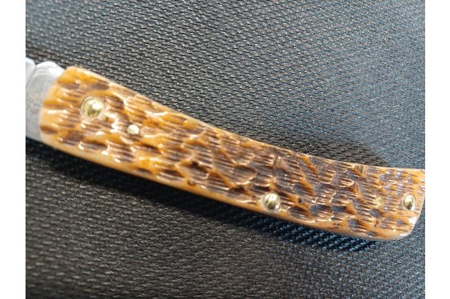 Imagen para Case Sod Buster Jr Amber Jigged Bone, 245 6137 SS navaja
