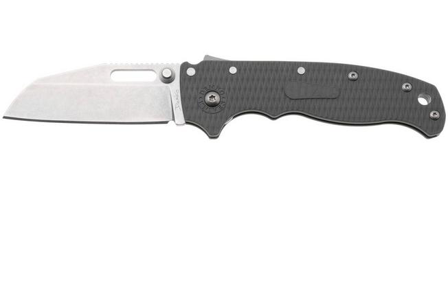 Image for Demko AD20.5 Shark-Lock, Stonewashed AUS-10 Shark Foot, 205-10A-SFGRY, Grey Grivory pocket knife