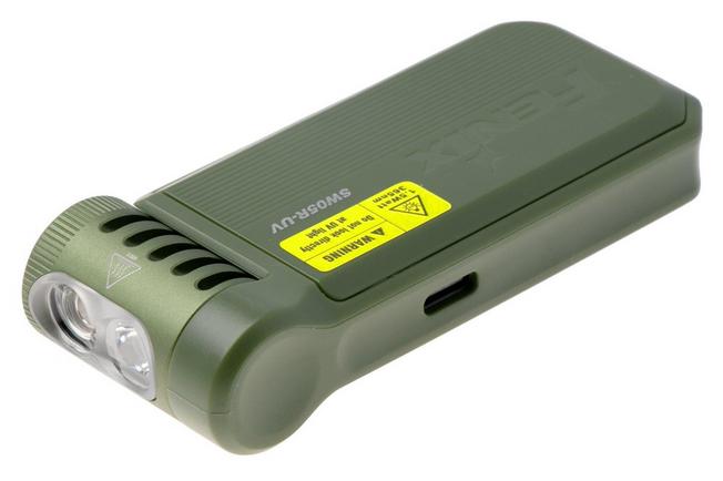 Image for Fenix SW05R-UV-SG Clip-on flashlight, 150 lumens