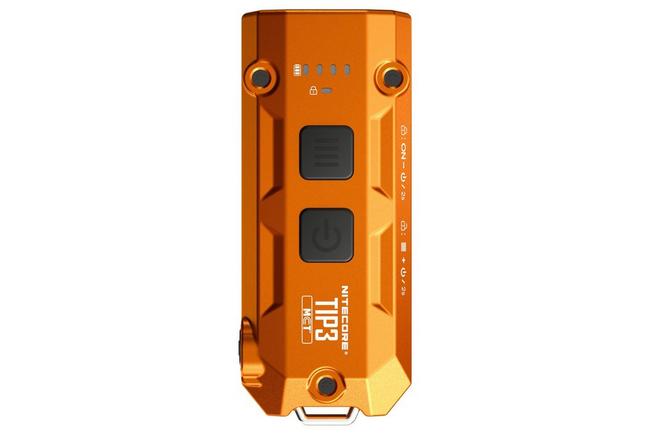 Image pour Nitecore TIP3 Alloy Orange, lampe de poche porte-clé rechargeable, 720 lumens