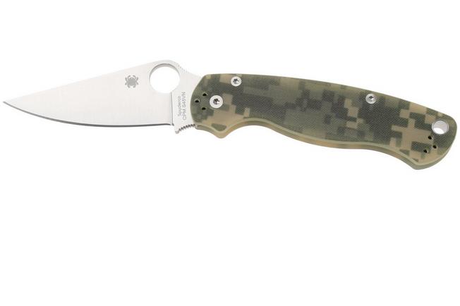 Afbeelding voor Spyderco Paramilitary 2 Camo C81GPCMO2 zakmes