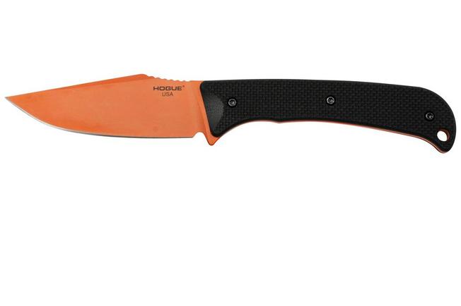 Image for Hogue Extrak 35864 Orange Cerakote, hunting knife with Kydex sheath