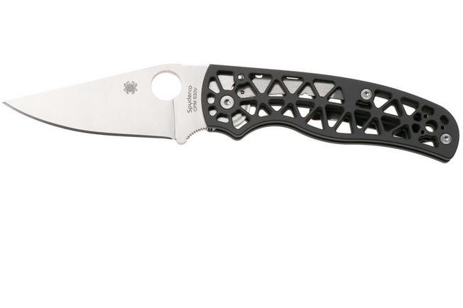 Image for Spyderco Edgerati C266ALP Aluminum, CPM S30V pocket knife, Sal Glesser design