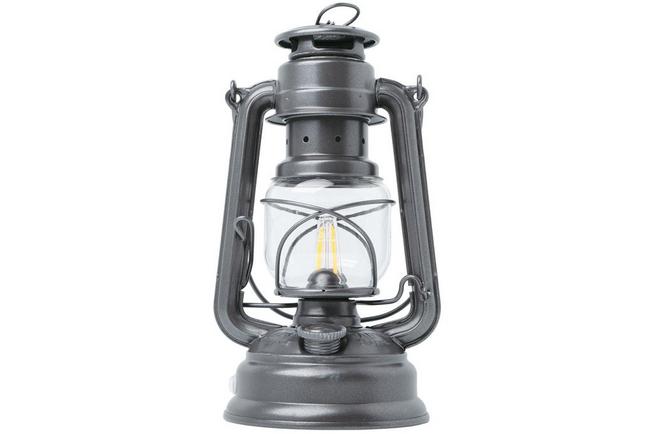 Image for Feuerhand Baby Special 276 Metallic Grey, 276-LED-MG, LED hurricane lantern