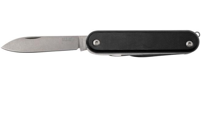 Image for MKM Malga 5 MP05MAG-BC MagnaCut Black Canvas Micarta, pocket knife