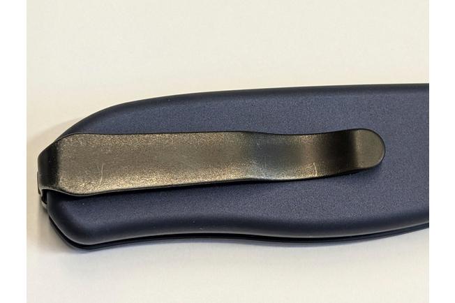 Bild für Kizer Drop Bear Zero Ki3619BDA2 Matte DLC Ultra M390, Dark Blue Aluminium, Taschenmesser, Azo Design