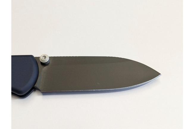 Bild für Kizer Drop Bear Zero Ki3619BDA2 Matte DLC Ultra M390, Dark Blue Aluminium, Taschenmesser, Azo Design