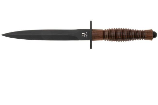 Afbeelding voor Fox Fairbairn Sykes FX-592WAF Wallnut Handle, Hill Knives design
