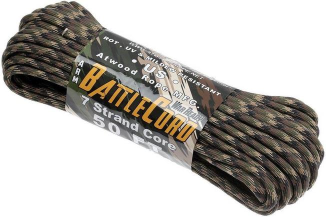 Afbeelding voor ARM 2650 Battle Cord, kleur: Ground War Camo, 50ft (15,24 m)