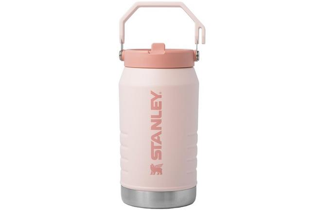 Bild für Stanley The IceFlow Jug Flip Straw 2.0 64oz, Rose Quartz 10-13085-0235 Thermoskanne mit Trinkhalm, 1,9 L