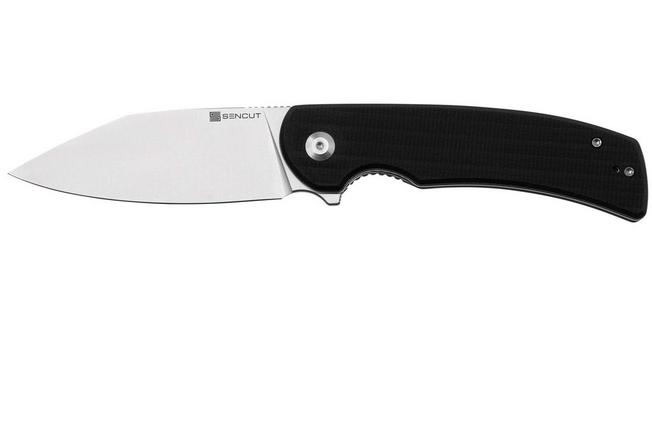 Image for Sencut Omniform S23064-2 Satin, Black Canvas Micarta, pocket knife