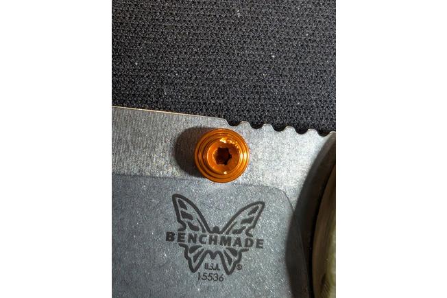 Afbeelding voor Benchmade Taggedout 15536, CPM-S45VN, OD Green G10, jachtzakmes