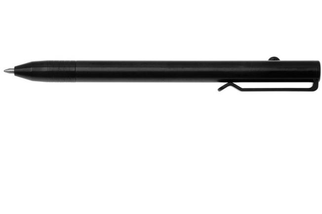 Afbeelding voor Big Idea Design Slim Bolt Action Pen SBA-BK Black Titanium, everyday carry pen