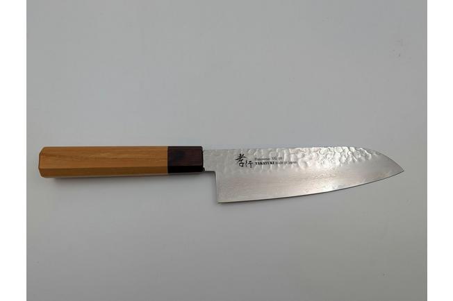 Image pour Sakai Takayuki santoku 33-Layer Damascus Hammered WA 17 cm