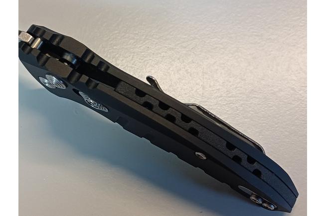 Afbeelding voor Hogue X1 Microflip Black Droppoint zakmes 24170, Allen Elishewitz design
