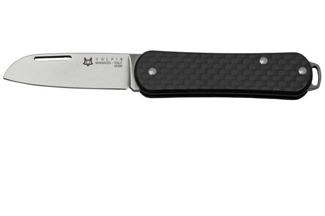 Afbeelding voor Fox Vulpis FX-VP108CF, M390, Carbon Fibre, zakmes