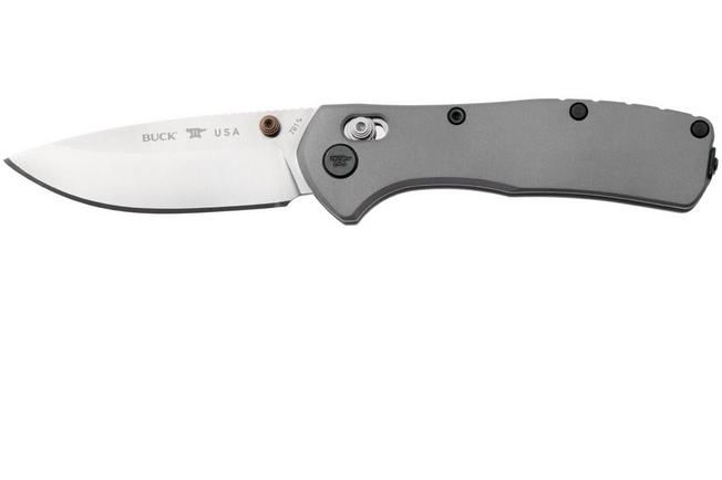Bild für Buck 791 Range Elite 0791GYS Satin MagnaCut, Gray Aluminum, Taschenmesser