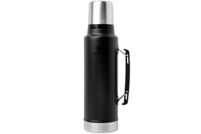 Image pour Stanley The Legendary Classic Bottle 2.0 1.5QT, Black 10-11347-121 bouteille thermos avec bouchon verseur et gobelet, 1.4L