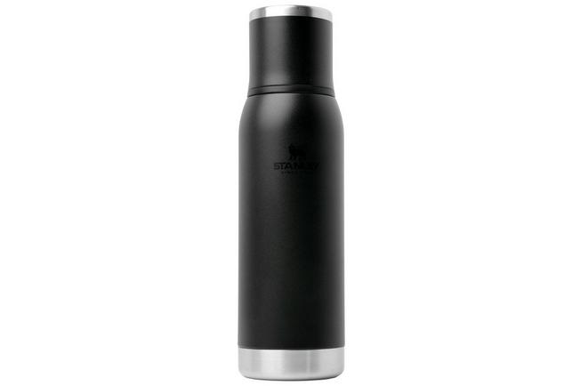 Imagen para Stanley The Adventure To-Go Bottle 2.0 25oz, Black 10-10818-0055 botella térmica con tapón vertedor y vaso, 750 ml